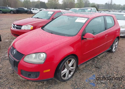 2009 Volkswagen Gti 2-Door from USA, damaged, VIN WVWFV71K49W139630